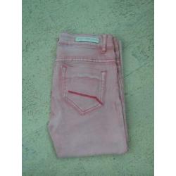 NIEUW koraalroze jeans van COOLCAT maat 158