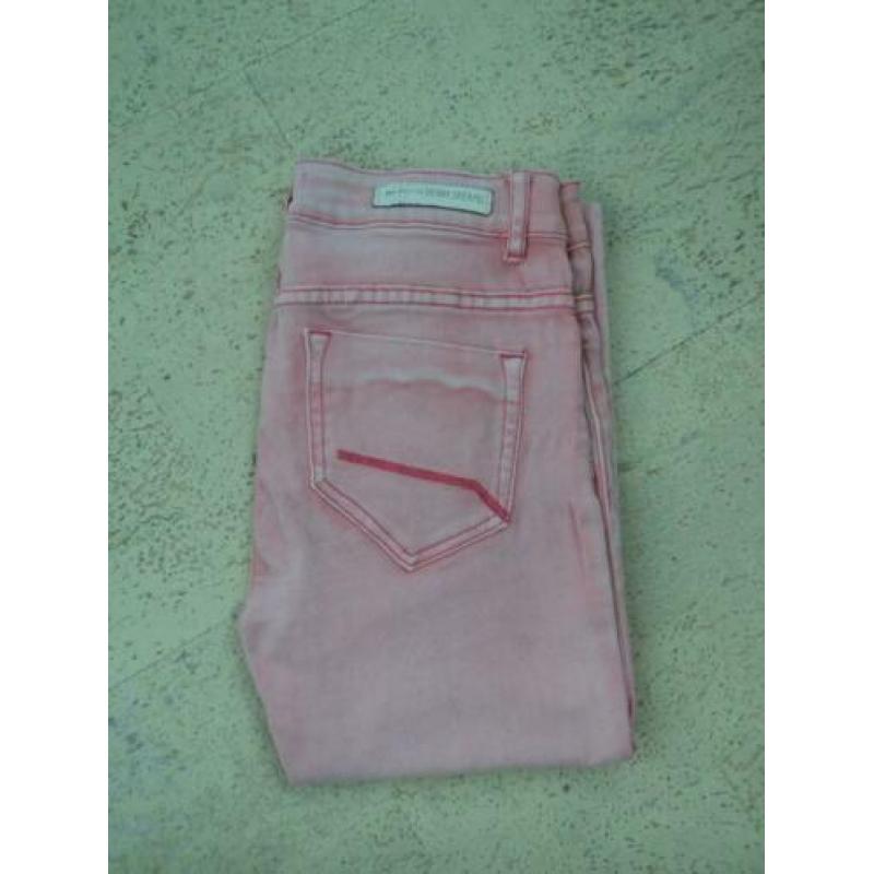NIEUW koraalroze jeans van COOLCAT maat 158