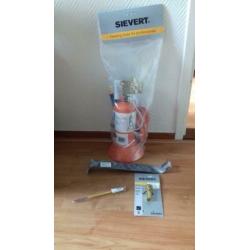 Sievert brander pro 86 + gasfles NIEUW