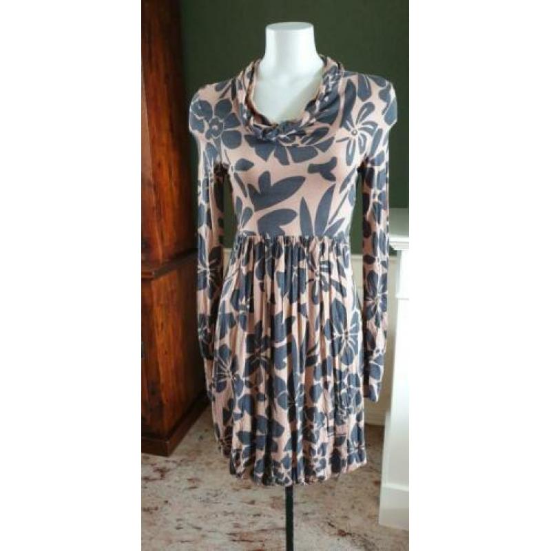 NETTE beige MALENE BIRGER jurkje mt M 38/40, jurk