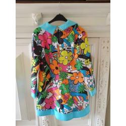 Carnavals tuniek / jurk flower power