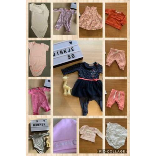 Kledingpakket maat 50, 15 stuks