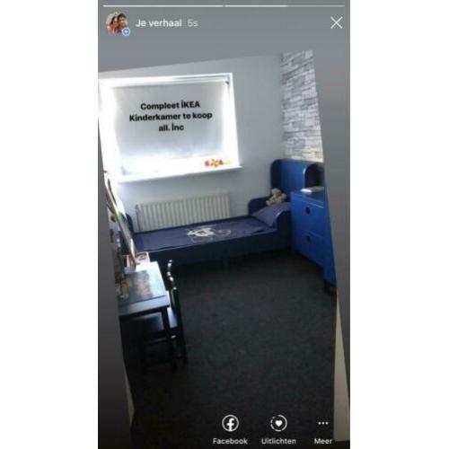 Compleet IKEA kinderkamer te koop