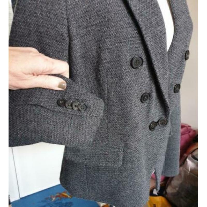 Drykorn blazer antragrey "Brisbane" wolblend mt.5=40 ZGAN!
