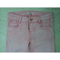 NIEUW koraalroze jeans van COOLCAT maat 158