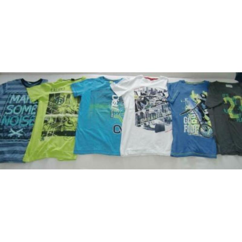 22 jongens t-shirts, mt. 158/164