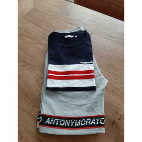 Antonymorato set maat 14 blauw / grijs