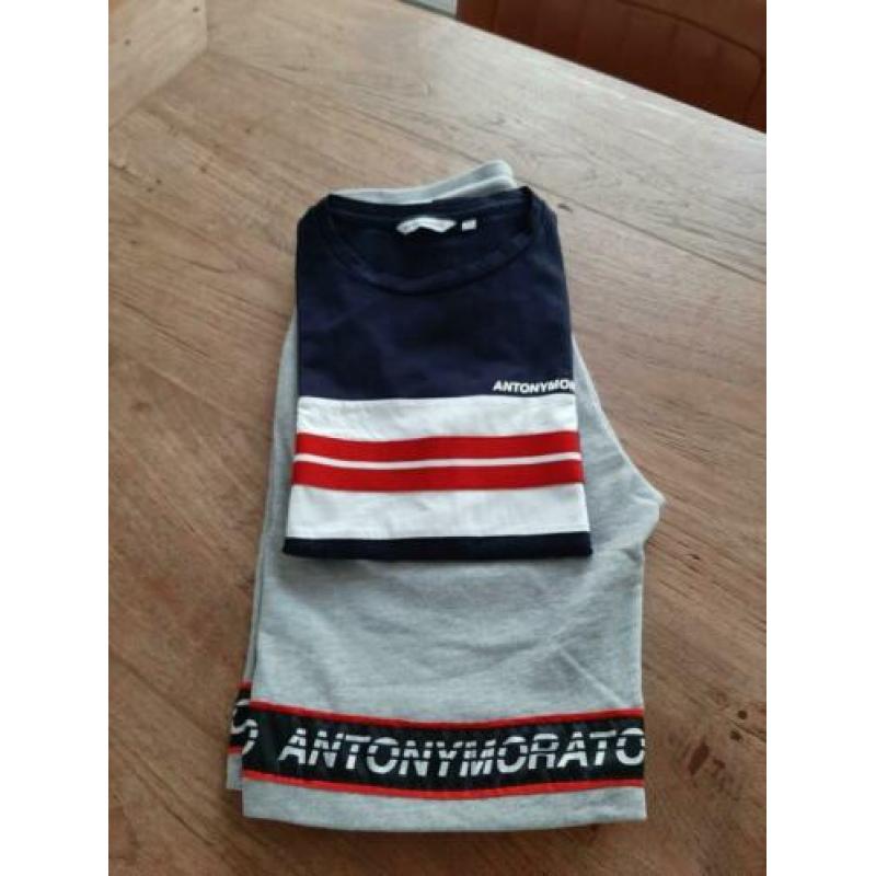 Antonymorato set maat 14 blauw / grijs
