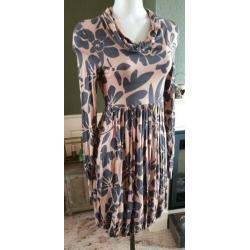 NETTE beige MALENE BIRGER jurkje mt M 38/40, jurk