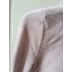 Roze velours huispak van H&M maat S/M