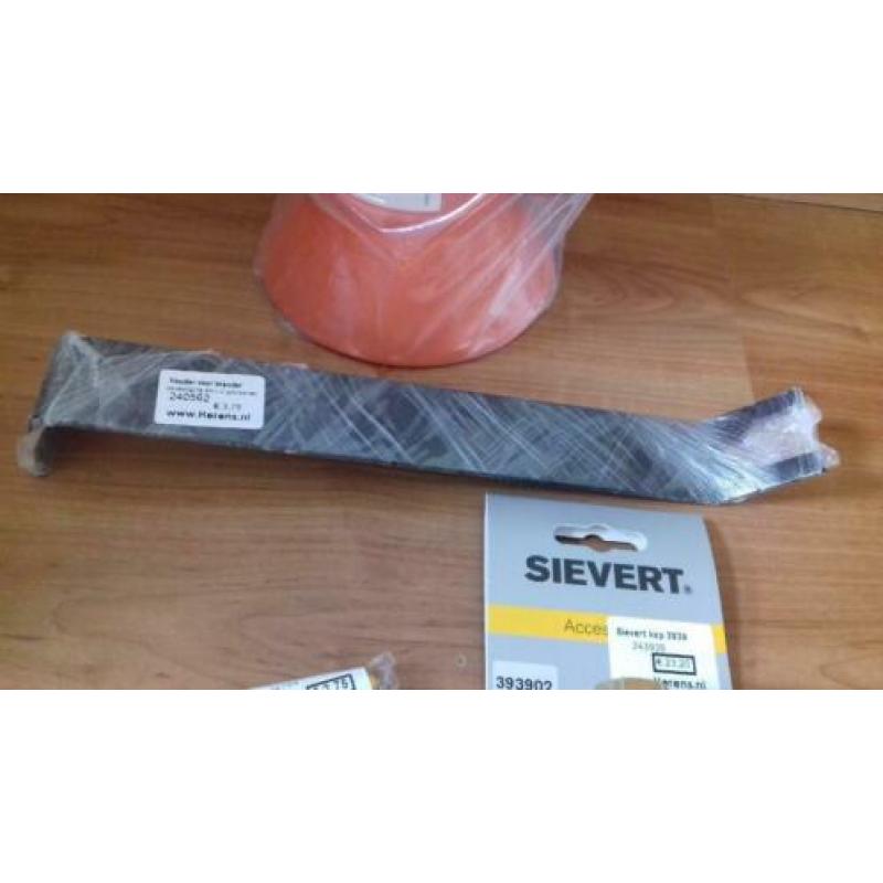 Sievert brander pro 86 + gasfles NIEUW