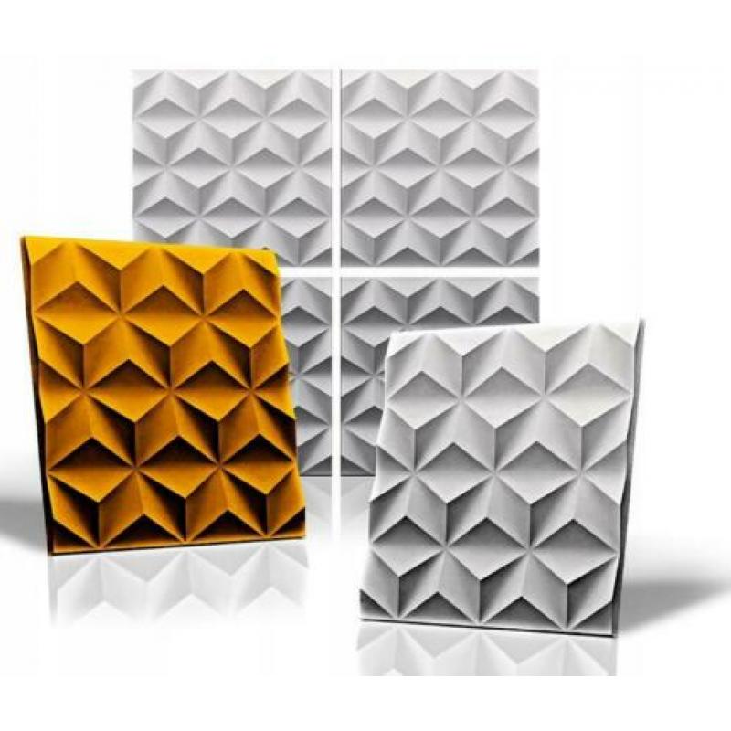 Gips Wandpanelen 3D- Magnet 3D
