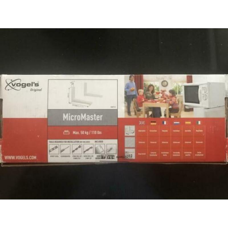 Vogel’s Magnetron steunen, metaal, kleur wit