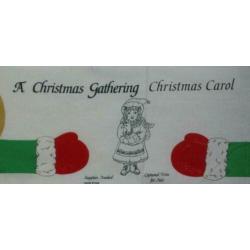 quilt panel christmas caroll kerst pop knuffel gans 5,00