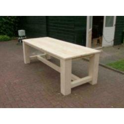 Steigerhouten eettafel Emst nieuw en op maat!