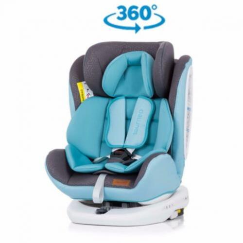 Autostoel blauw isofix 0-36 kg 360 draaibaar nu €169 0803