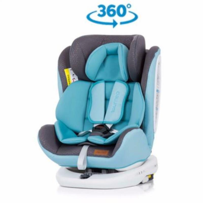 Autostoel blauw isofix 0-36 kg 360 draaibaar nu €169 0803