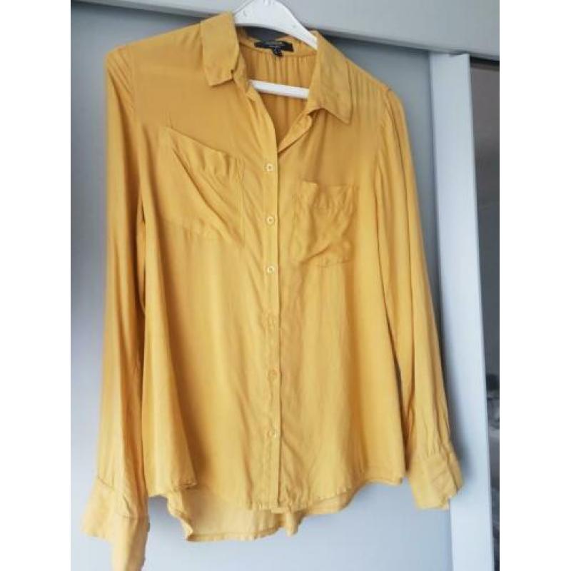 Blouse/Top/okergeel
