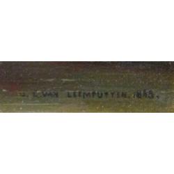 Johan Lodewijk van Leemputten 1840 - 1910 ==bij de boerderij