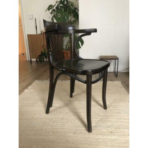 4 retro café stoelen