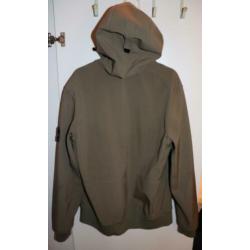 Stone Island - Softshell jack met capuchon en ritszakken