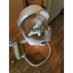 Graco baby elektrische schommelstoel wipstoel muziek &geluid
