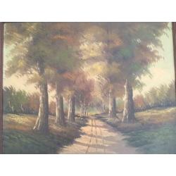 Antieke schilderij