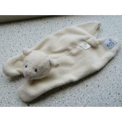 Knuffeldoek schaap schaapje Babico wit/creme velours