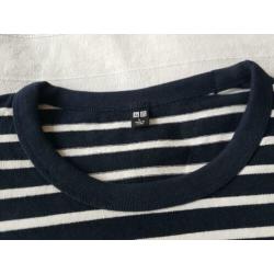 Bretons shirt Uniqlo maat L streepjesshirt trui