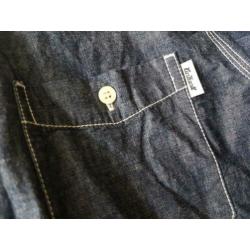Carhartt Vetter shirt M chambray denim jack overhemd