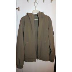 Stone Island - Softshell jack met capuchon en ritszakken