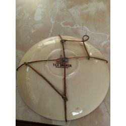 Wandbordje antiek Tea Drinker