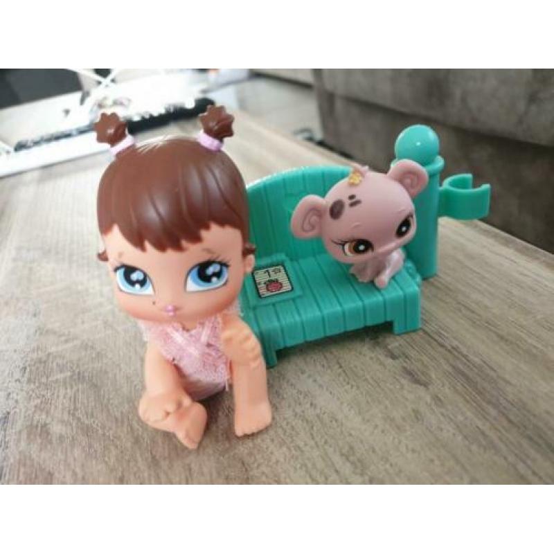 bratz babyz + petshop diertjes
