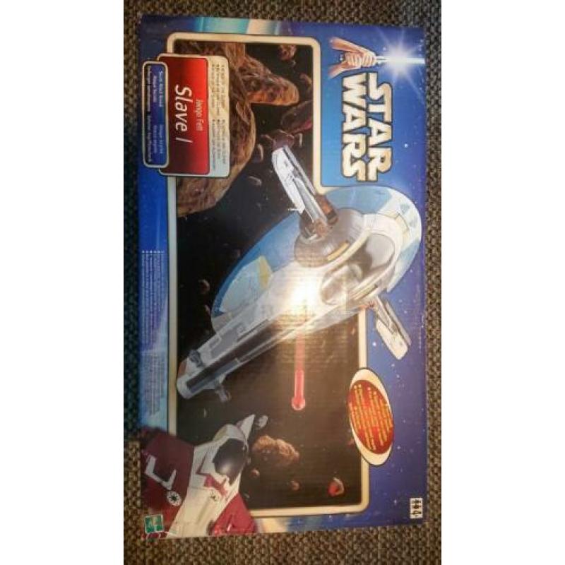 Ongeopend in originele doos: Jango Fett's Slave I uit AotC