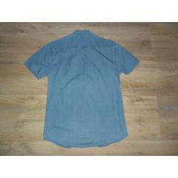 Jack & Jones Licht Blauwe Spijkerblouse Met Knoopjes Maat L
