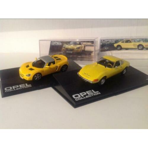 Opel GT en Speedster 1:43 Nieuw - samen voor 15,95!!
