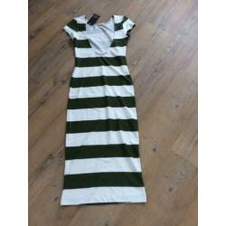 Striped pencil dress