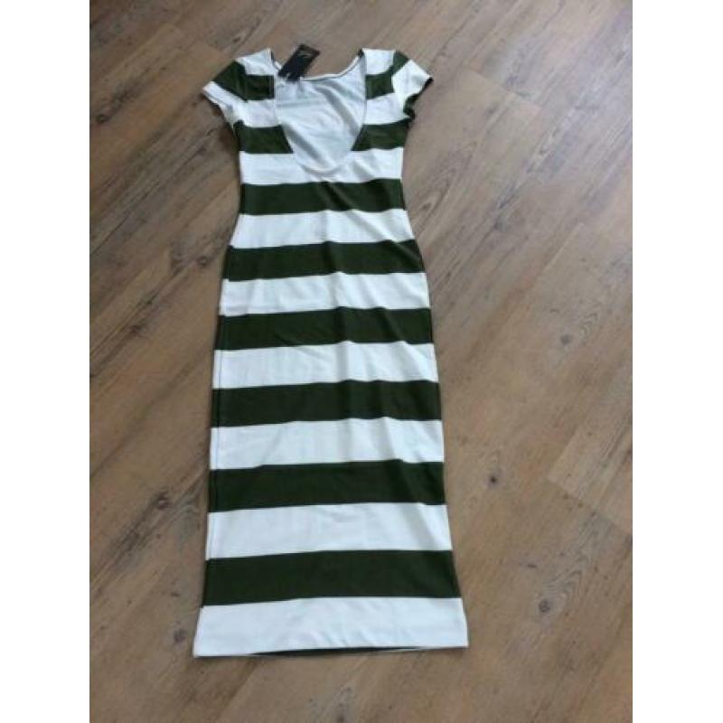 Striped pencil dress