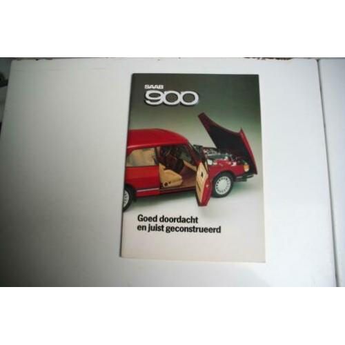 Folder Saab 900 'Goed doordacht' (1984) (9)