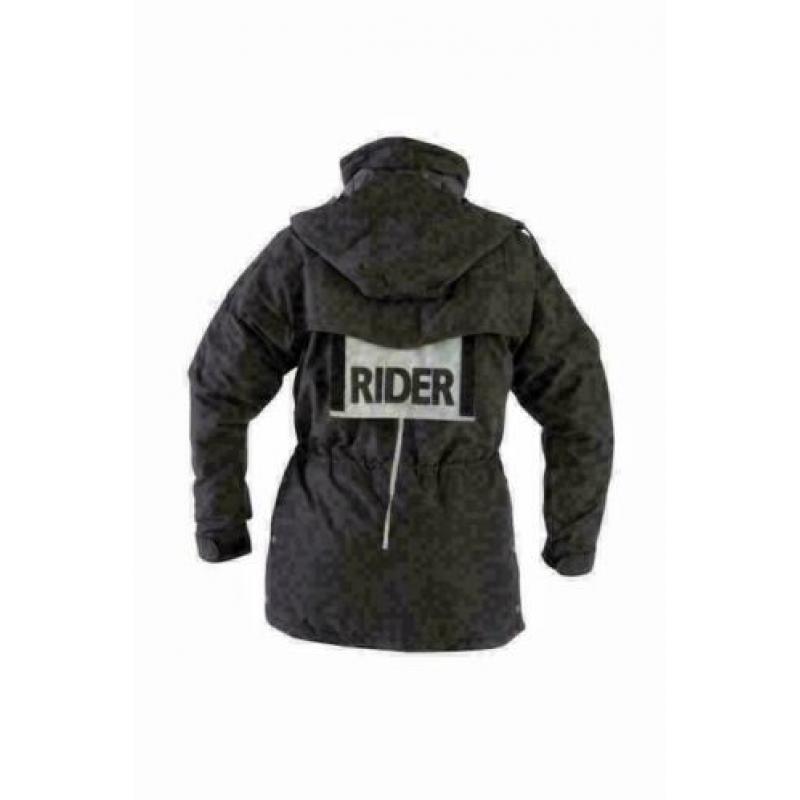 blauwe lange Horka Extreme outdoorjas maat 128