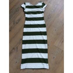 Striped pencil dress