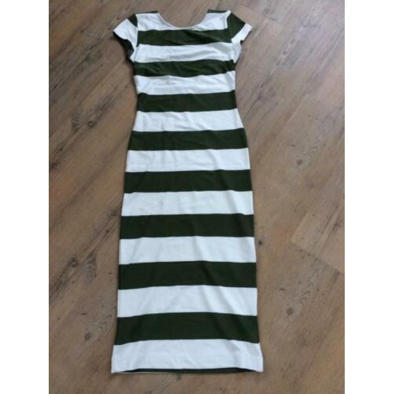 Striped pencil dress