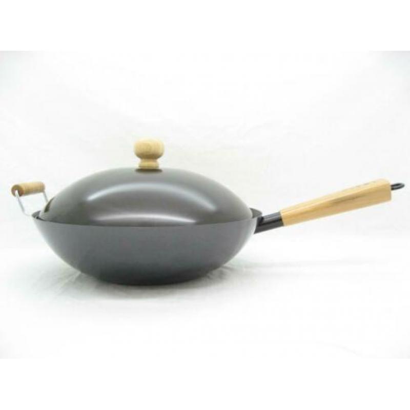 Wok deksel 34,5 cm / bij Pannenberg
