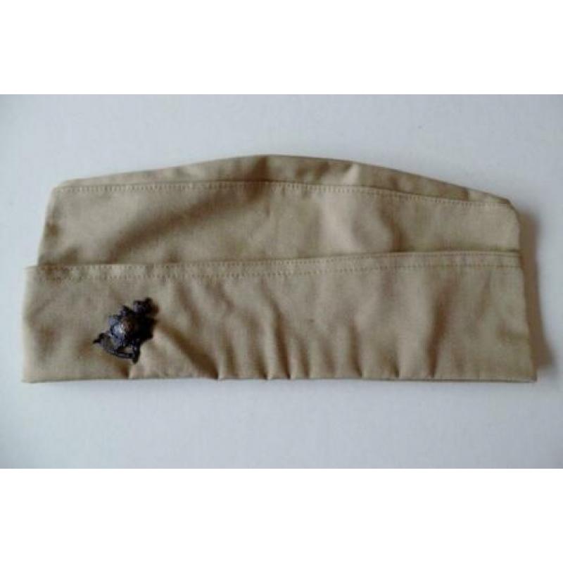 Veldmuts Marinier met torretje - militair schuitje