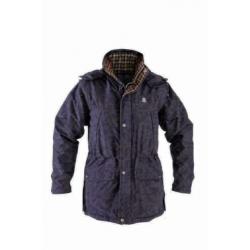 blauwe lange Horka Extreme outdoorjas maat 128