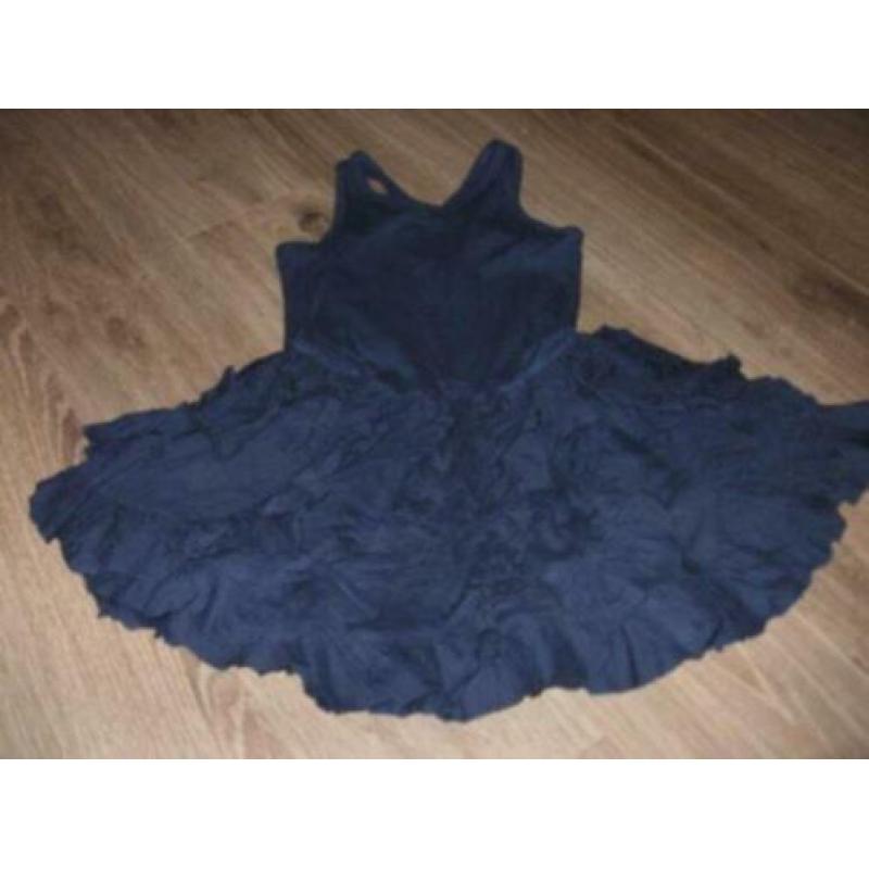 Persival jurk jurkje 104 110 blauw blauwe navy zomerjurk