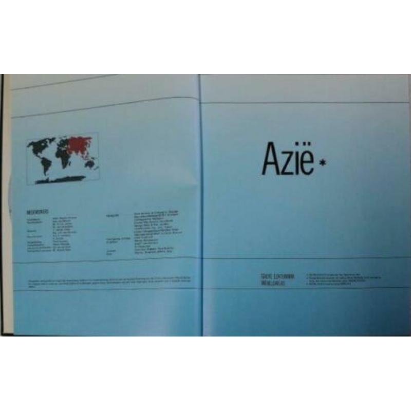 Grote Lekturama Wereldatlas Azië Het Spectrum BV Inhoud: