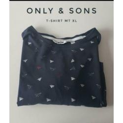 Only & Sons t-shirt maat XL