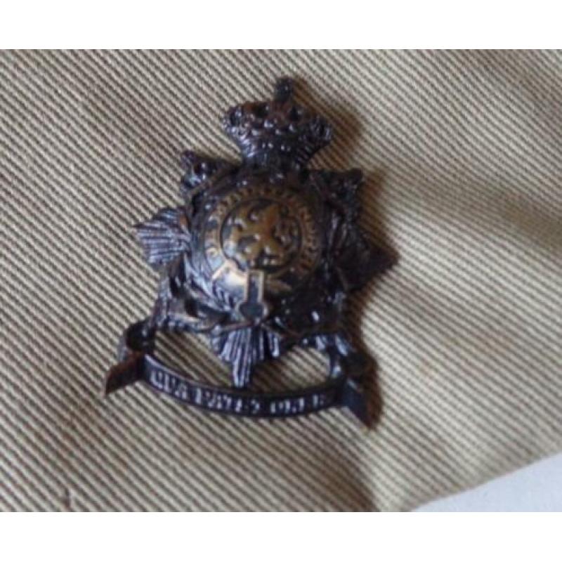 Veldmuts Marinier met torretje - militair schuitje