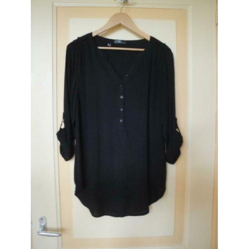 NIEUWSTAAT Zwarte blouse BPC maat L